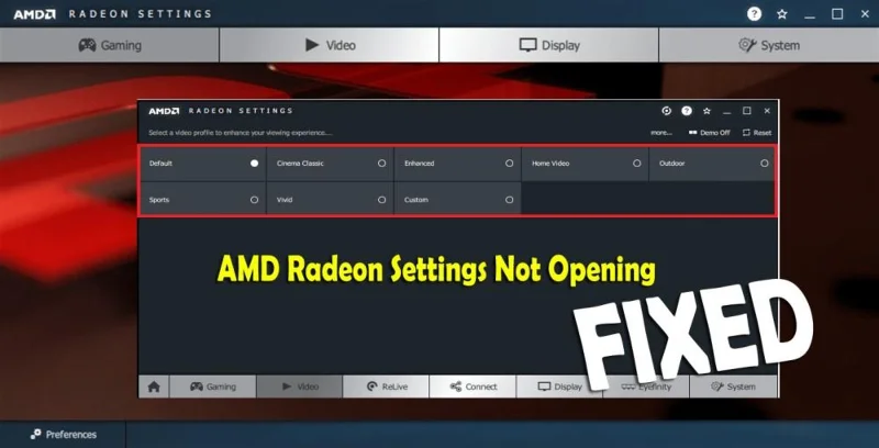 Cara Membetulkan Tetapan AMD Radeon Tidak Dibuka [5 Cara Mudah]