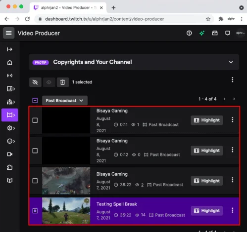 Bagaimana Untuk Muat Turun Twitch VODs sebagai Viewer Pada PC?  [Panduan Langkah Demi Langkah]