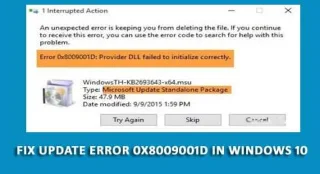 Bagaimana untuk Membetulkan Ralat Kemas Kini 0x8009001D dalam Windows 10