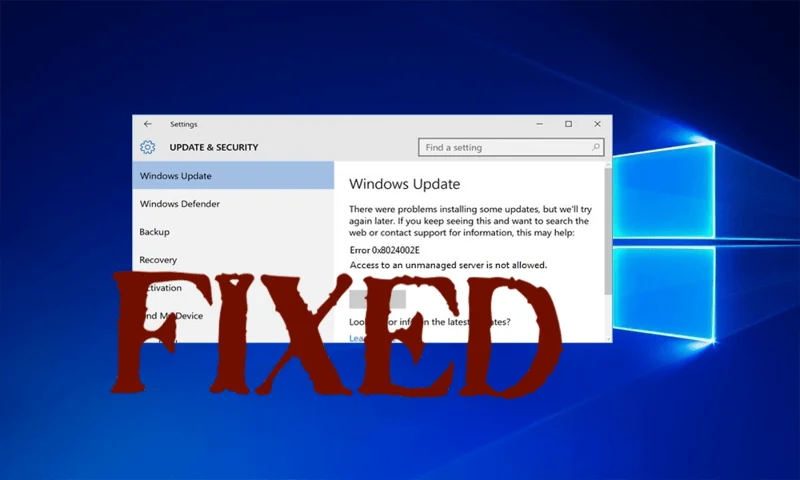 7 Cara Berkesan untuk Membetulkan Kod Ralat Kemas Kini Windows 10 0x8024002e