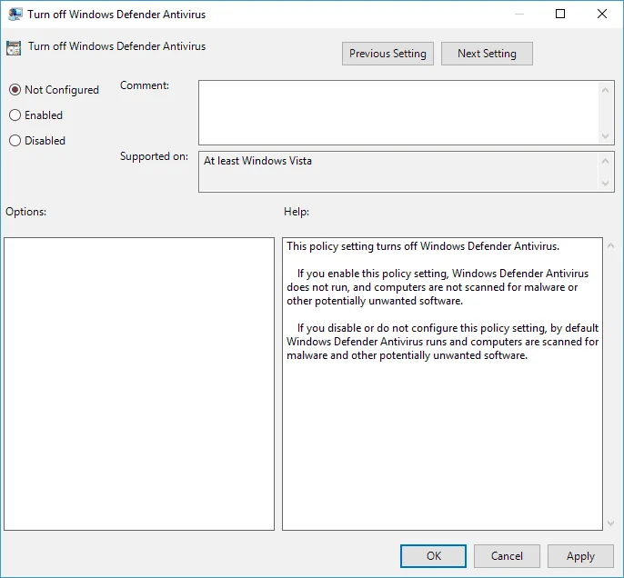 Windows Defender tidak akan bermula pada Windows 10 [DIBETULKAN]