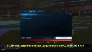 CORRIGÉ : non connecté aux serveurs Rocket League sur PC, Xbox One et PS4