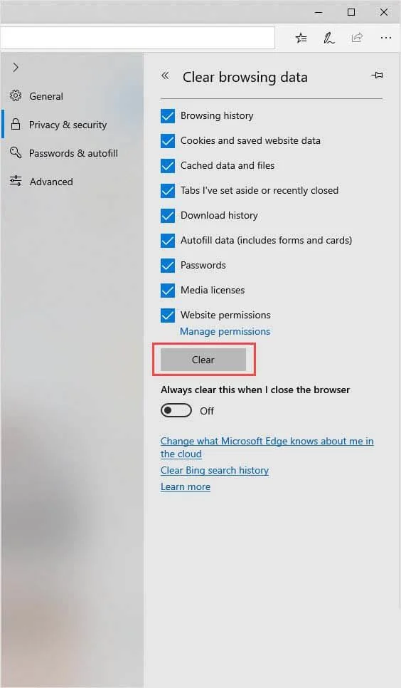 Masalah Microsoft Edge Ranap pada Windows 10 [DIBETULKAN]