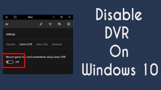 Bagaimana untuk melumpuhkan DVR Permainan dan Bar Permainan dalam Windows 10?