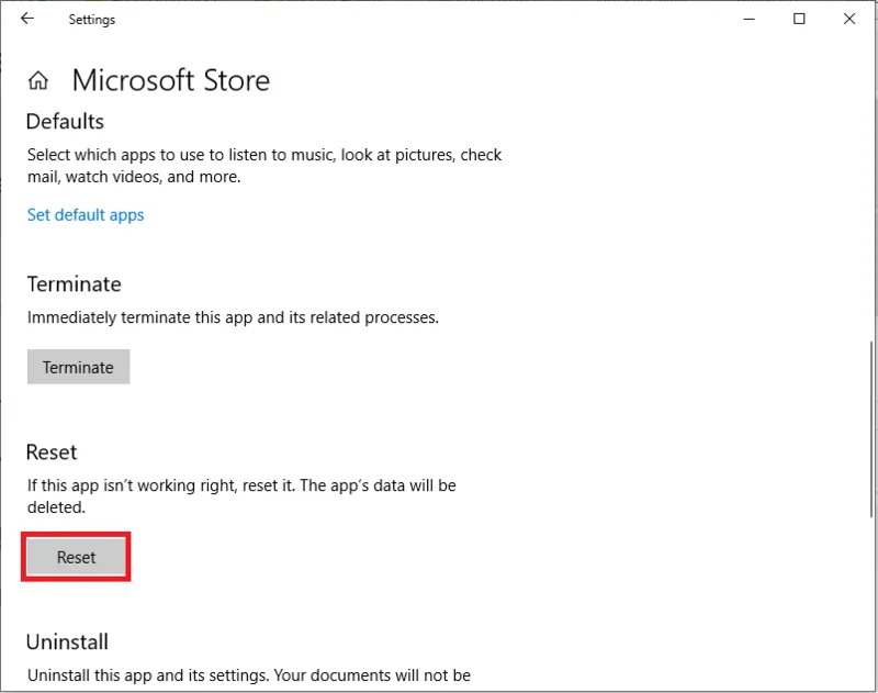 Kaedah untuk Membetulkan "Had Peranti Dicapai untuk Memasang Apl / Permainan" dalam Windows 10