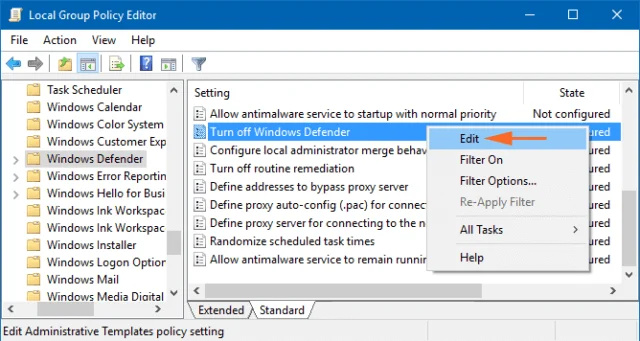 Come attivare o disattivare Windows Defender in Windows 10