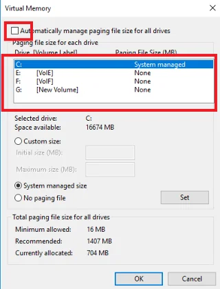 Arreglar el código de error de pantalla azul 0x00000050 Windows 8