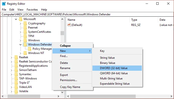 Windows Defender tidak akan bermula pada Windows 10 [DIBETULKAN]