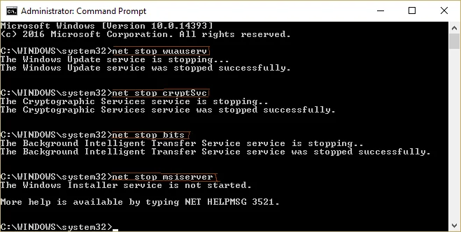 9 soluciones fáciles para resolver el código de error 0x80004002 al actualizar Windows 10, 8, 7