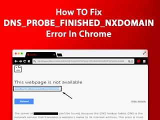 [แก้ไขแล้ว] ข้อผิดพลาด DNS_PROBE_FINISHED_NXDOMAIN บน Google Chrome