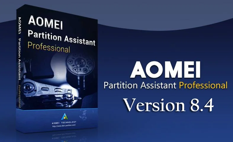 Pembantu Pembahagian AOMEI 8.4 Semakan