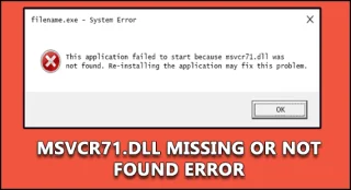 Betulkan MSVCR71.dll Ralat Hilang atau Tidak Ditemui dalam Windows 10 Dengan Mudah