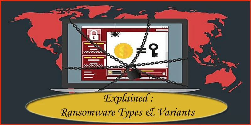 Explicado: tipos y variantes de ransomware
