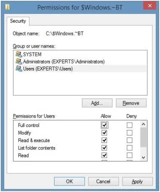 2 Helah Untuk Memadam $WINDOWS.~BT dan $WINDOWS.~Folder WS Dalam Windows 10
