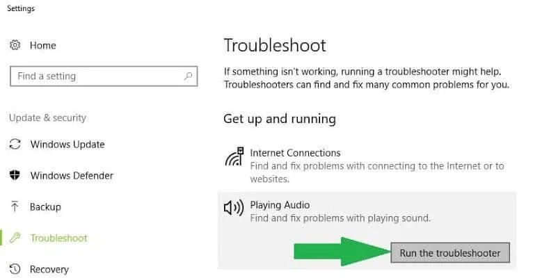 วิธีแก้ไขเสียงไม่ทำงานหลังจากอัปเดต Windows 10