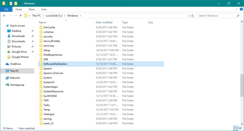 5 trucos rápidos para corregir el error de actualización de Windows 10 0x80070490