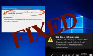 Las 6 mejores soluciones para reparar el error USB\DEVICE_DESCRIPTOR_FAILURE en Windows 10