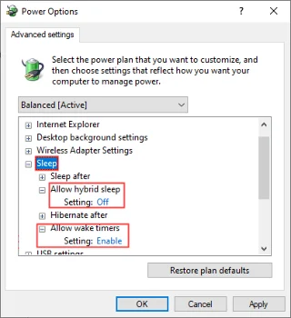 [DIBETUL] Komputer Windows 10 Tidak Akan Bangun Daripada Mod Tidur