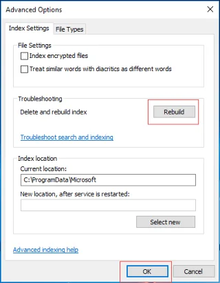 วิธีแก้ไข File Explorer Search ไม่ทำงานใน Windows 10 1909