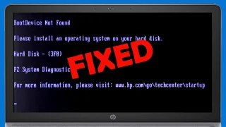 Bagaimana Untuk Membetulkan Peranti But Tidak Ditemui Ralat 3F0 Pada Windows 10?