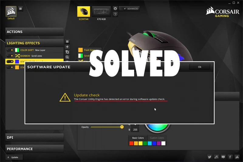 How to Fix Corsair Utility Engine Update Error