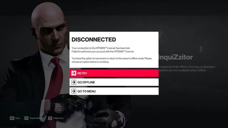 Hitman 2 Görevi Yüklenmiyor Durumu