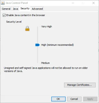 Windows 10'da Sabit Java Güncelleme/Yükleme Hatası 1603