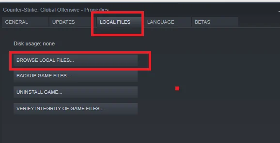 Controleer gamebestanden