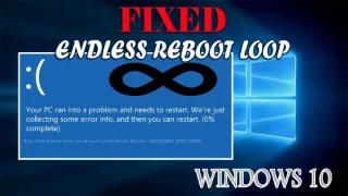 Cara Membaiki Gelung Reboot Tanpa Akhir selepas Kemas Kini Windows 10