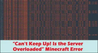 Arreglar ¡Minecraft no puede seguir el ritmo! ¿Está sobrecargado el servidor? [EXPLICADO]