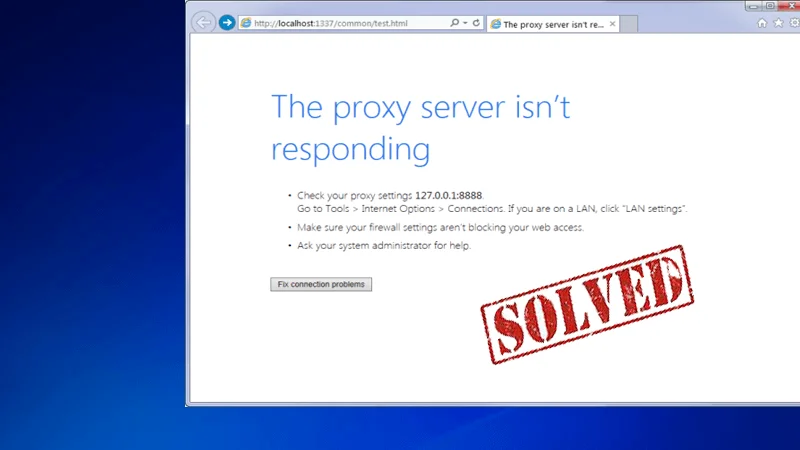 8 Effective Methods To Fix “Can’t Connect To The Proxy Server In Windows 10” Error