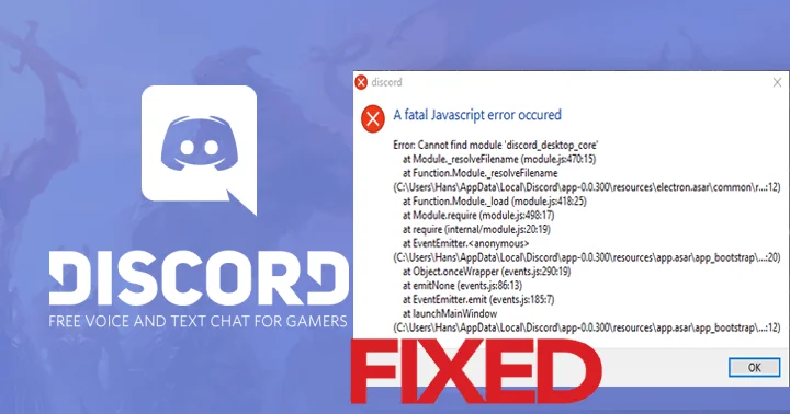 [Panduan Langkah Demi Langkah] Bagaimana Untuk Membetulkan Ralat JavaScript Fatal Discord?