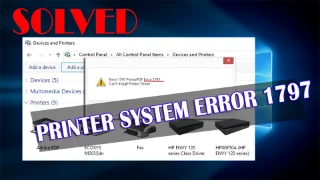 ¿Cómo reparar el error del sistema de la impresora 1797 con facilidad?