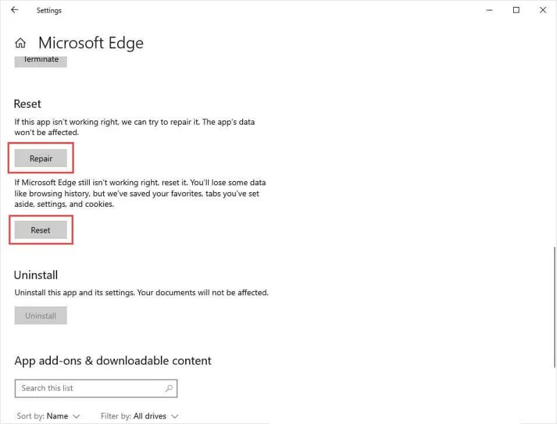 Masalah Microsoft Edge Ranap pada Windows 10 [DIBETULKAN]