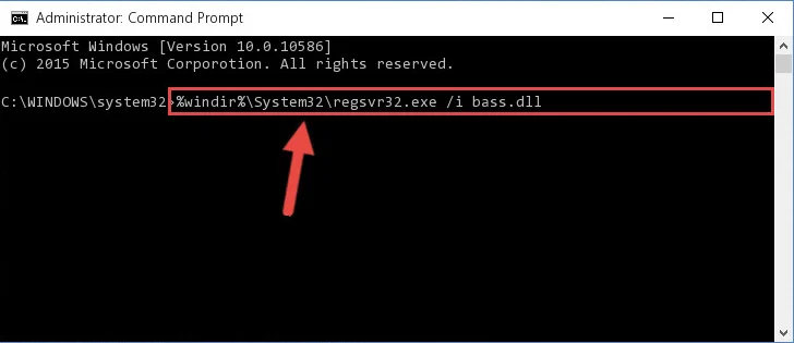 Cómo reparar el error Bass.dll en Windows 10