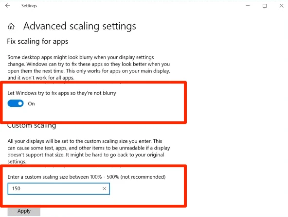 ¿Cómo arreglar la pantalla borrosa en una computadora con Windows 10?