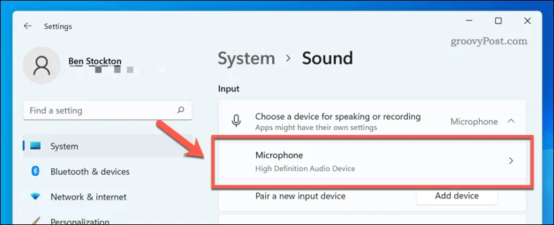 Cara Menguji Mikrofon pada Windows 11