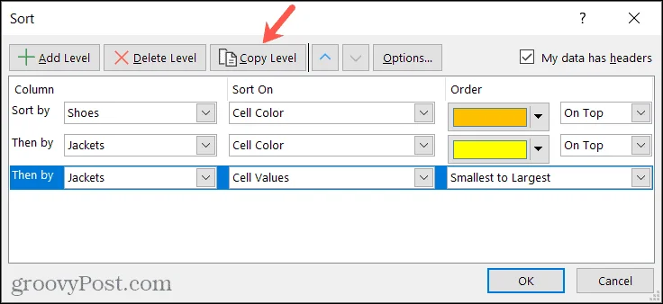 Cómo usar la función de clasificación personalizada en Microsoft Excel