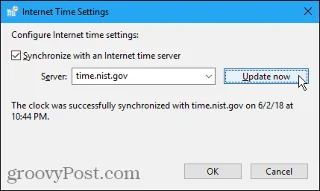 Cara Menyegerakkan Jam dalam Windows 10 dengan Internet atau Masa Atom
