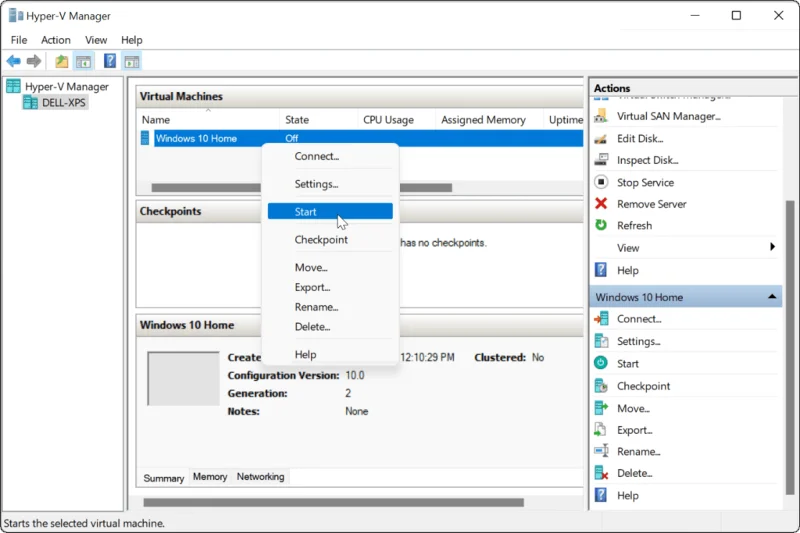 Cómo crear una máquina virtual en Windows 11