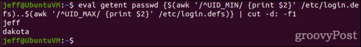 Cómo listar usuarios en Linux