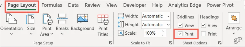 Cara Menyembunyikan, Menunjukkan dan Mencetak Garis Grid dalam Microsoft Excel