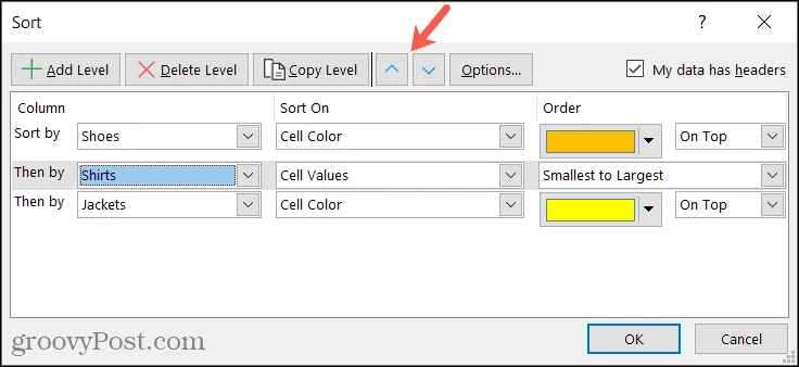 Cómo usar la función de clasificación personalizada en Microsoft Excel