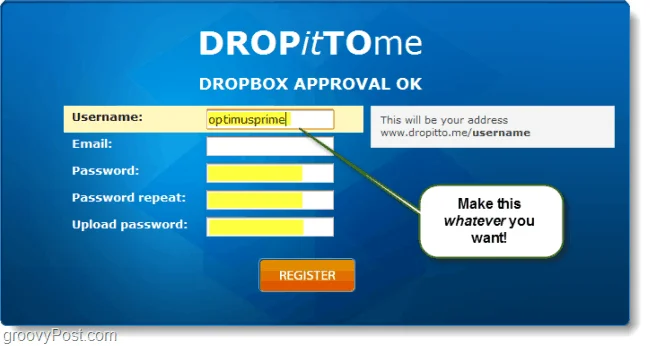 Reciba archivos de cualquier persona directamente en su Dropbox con DropItToMe (actualizado)