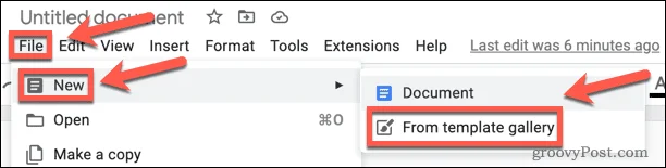 Cómo hacer una página de portada en Google Docs