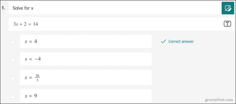 So erstellen Sie ein Mathe-Quiz in Microsoft Forms