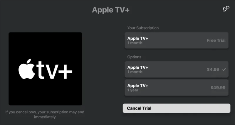 Cómo cancelar su suscripción a Apple TV+