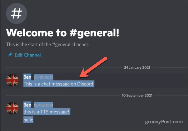 Cómo exportar mensajes de chat de Discord
