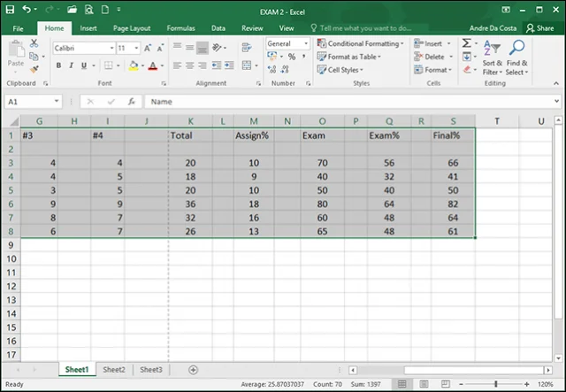 Cara Memadam Sel Kosong dalam Microsoft Excel