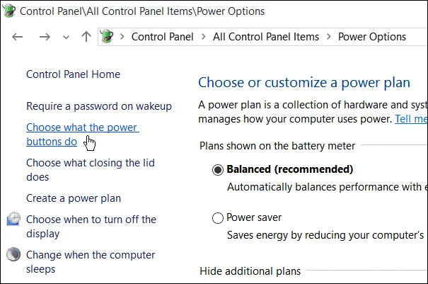 Come abilitare la modalità ibernazione su Windows 10